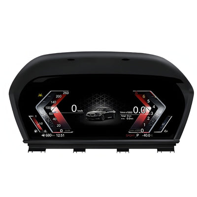 Compteur Virtual Cockpit BMW LCD 1920x720 Plug and Play - installé sur véhicule - Becquet Voiture