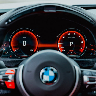 Compteur Virtual Cockpit BMW LCD 1920x720 Plug and Play - vue arrière - Becquet Voiture