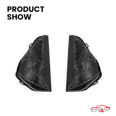 Conduit d'Air Avant Carbone Audi RS3 8Y LCI 2025+ - packshot studio - Becquet Voiture