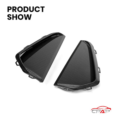Conduit d'Air Avant Carbone Audi RS3 8Y LCI 2025+ - vue de profil - Becquet Voiture