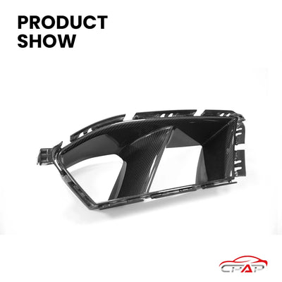 Conduit d'Air Avant Carbone BMW M3 G80 M4 G82 Style MP 2021+ - packshot studio - Becquet Voiture