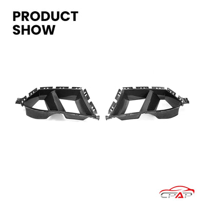 Conduit d'Air Avant Carbone BMW M3 G80 M4 G82 Style MP 2021+ - vue de profil - Becquet Voiture
