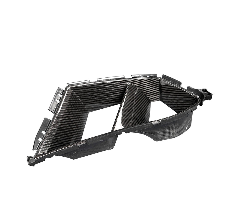 MP-Lufthilfen aus Carbon für BMW G80 G81 G82 G83 - Rückansicht - Becquet Voiture