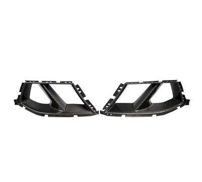 Conduits d'Air MP Carbone BMW G80 G81 G82 G83 - vue de face - Becquet Voiture