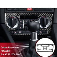 Console Centrale Carbone 3D A3/S3/RS3 8P - installé sur véhicule - Becquet Voiture