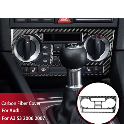 Console Centrale Carbone 3D A3/S3/RS3 8P - installé sur véhicule - Becquet Voiture