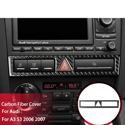 Console Centrale Carbone 3D A3/S3/RS3 8P - packshot studio - Becquet Voiture
