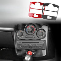Console Centrale Carbone 3D Clio 3 Imitation Noir - vue arrière - Becquet Voiture