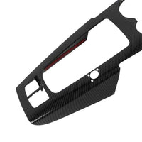 Carbon-Mittelkonsole Audi A3 S3 RS3 8V - Dreiviertelansicht - Becquet Voiture