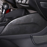 Carbon Style Center Console Audi A3 S3 RS3 8V - rear view - Becquet Voiture