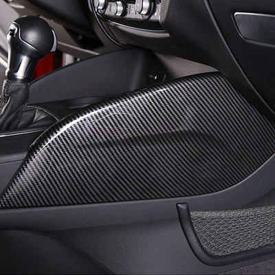 Console Centrale Style Carbone Audi A3 S3 RS3 8V - vue arrière - Becquet Voiture