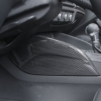 Carbon Style Center Console Audi A3 S3 RS3 8V - side view - Becquet Voiture