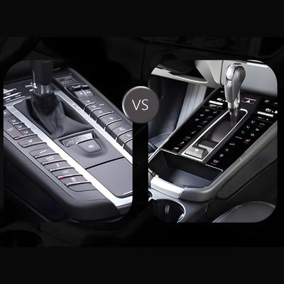Console Centrale Tactile Porsche Macan 2014-2018 - vue arrière - Becquet Voiture