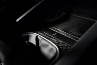 Console Centrale VW Scirocco / EOS en Fibre de Carbone - vue de trois-quarts - Becquet Voiture