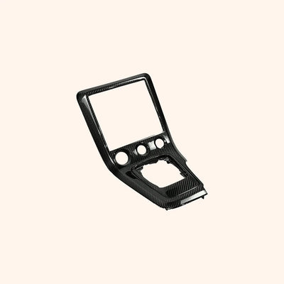 Contour Carbone Console Centrale Nissan Silvia S15 1999-2002 - installé sur véhicule - Becquet Voiture