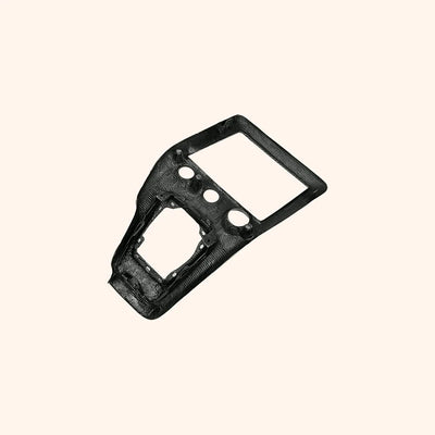 Contour Carbone Console Centrale Nissan Silvia S15 1999-2002 - vue arrière - Becquet Voiture