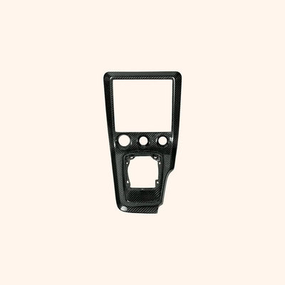 Contour Carbone Console Centrale Nissan Silvia S15 1999-2002 - vue de profil - Becquet Voiture