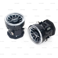 Contours de Ventilation Ambiance LED Mercedes Classe V W447 - vue de trois-quarts - Becquet Voiture