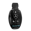 Coque Clé AMG Petronas FIA Silicone Noir Blanc