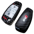 Coque Clé Audi RS Carbone Blanc Quattro