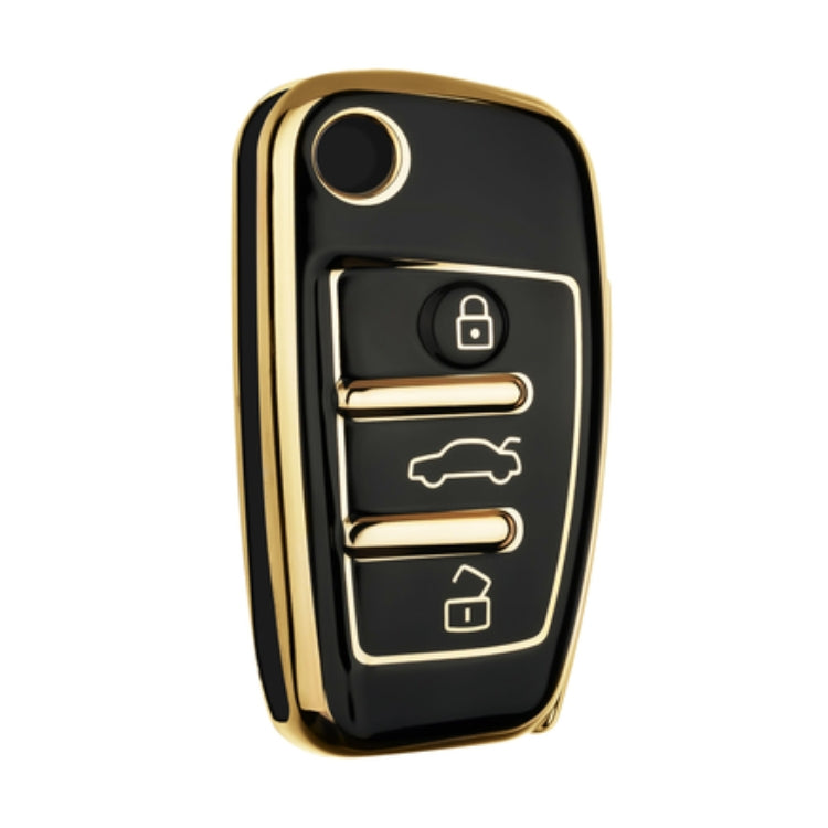 Coque Clé Audi Silicone Protection - vue arrière - Becquet Voiture