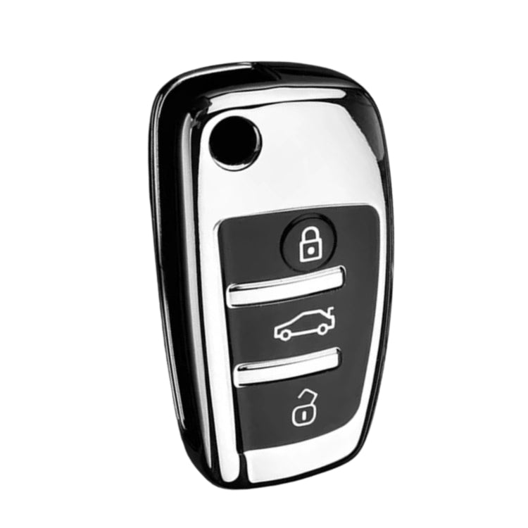 Coque Clé Audi Silicone Protection - vue de face - Becquet Voiture