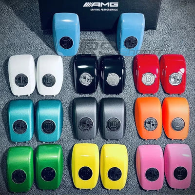 Coque Clé Mercedes AMG Logo Arrière 10 Couleurs - vue de dessus 2 - Becquet Voiture