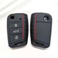 Coque Clé Silicone VW Golf 7 Protection - vue de profil - Becquet Voiture