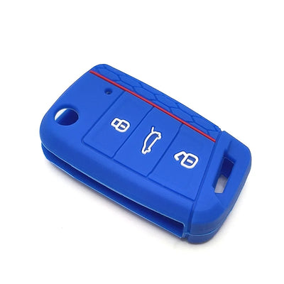 Coque Clé Silicone VW Golf 7 Protection - vue de trois-quarts - Becquet Voiture