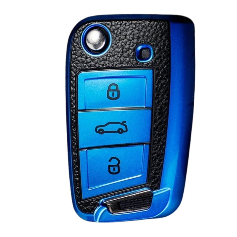 Multicolor VW Golf 7 Key Cover - rear view - Becquet Voiture