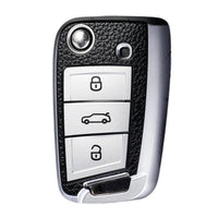 Multicolor VW Golf 7 Key Cover - front view - Becquet Voiture