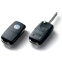 WRC Key Shell VW Golf Polo Logo R - fitted on vehicle - Becquet Voiture