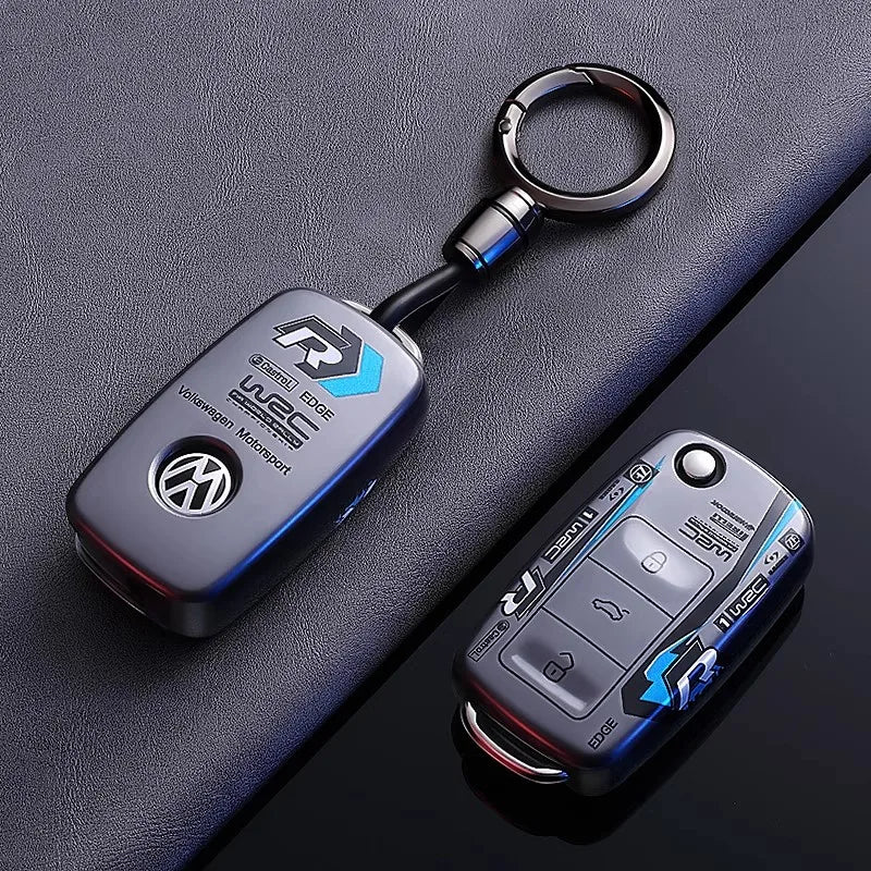 WRC Key Shell VW Golf Polo Logo R - rear view - Becquet Voiture