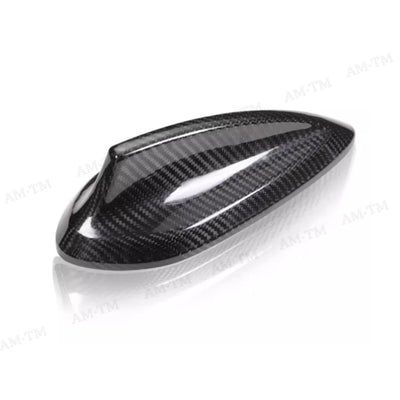 Coque d'Antenne Aileron de Requin Carbone BMW Série 2 3 4 5 - installé sur véhicule - Becquet Voiture