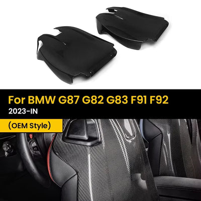 Coque de Dossier de Siège Carbone BMW G87 G82 G83 - packshot studio - Becquet Voiture