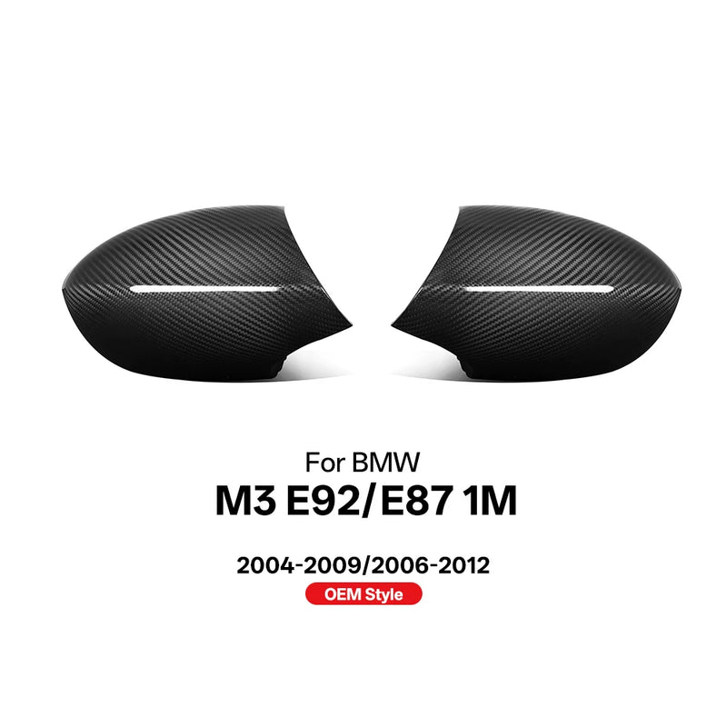 Coque de Rétroviseur Carbone BMW M3 E92 E87 1M 2006-2013 - détail du montage - Becquet Voiture