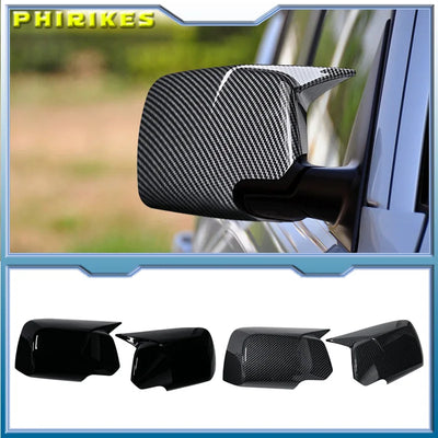 Coque de Rétroviseur Carbone BMW X3 E83 2003-2010 - vue de face - Becquet Voiture