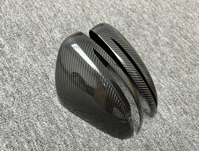 Coque de Retroviseur Carbone Mercedes Classe G W464 2019-2024 - vue de trois-quarts - Becquet Voiture