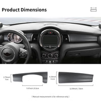 Coque Décorative Tableau de Bord Mini Cooper F55 F56 F57 - packshot studio - Becquet Voiture