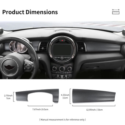 Coque Décorative Tableau de Bord Mini Cooper F55 F56 F57 - packshot studio - Becquet Voiture