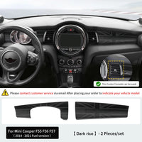 Coque Décorative Tableau de Bord Mini Cooper F55 F56 F57 - vue arrière 3 - Becquet Voiture