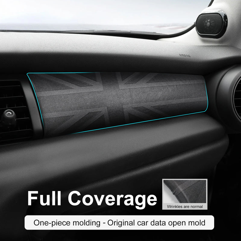 Coque Décorative Tableau de Bord Mini Cooper F55 F56 F57 - vue arrière - Becquet Voiture