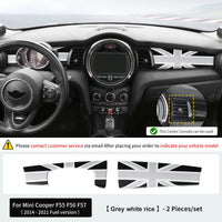 Coque Décorative Tableau de Bord Mini Cooper F55 F56 F57 - vue de trois-quarts 3 - Becquet Voiture
