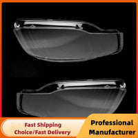 Coque Lentille Phare Audi A4 B7 S4 RS4 2006-2008 Transparente - packshot studio - Becquet Voiture