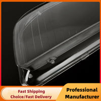 Coque Lentille Phare Audi A4 B7 S4 RS4 2006-2008 Transparente - vue de trois-quarts - Becquet Voiture