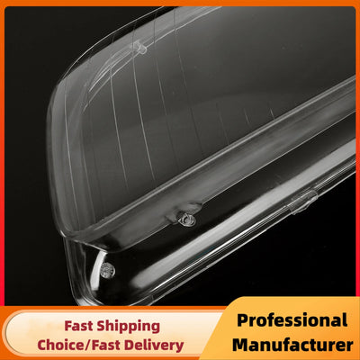 Coque Lentille Phare Audi A4 B7 S4 RS4 2006-2008 Transparente - vue de trois-quarts - Becquet Voiture