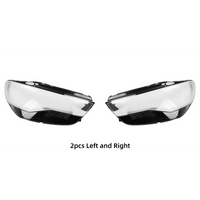 Coque Lentille Phare Audi A6 C7 A6L 2016-2018 Couvercle Optique - vue de dessus - Becquet Voiture