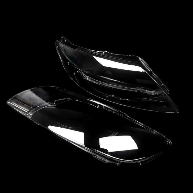 Audi Q7 4L 2005-2015 Polycarbonate Headlight Lens - rear view - Becquet Voiture