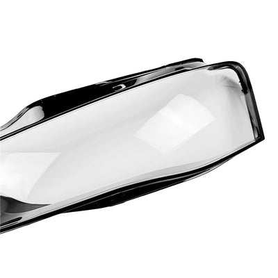 Coque Phare Avant Audi A4 2013-2015 Lentille Transparente - installé sur véhicule - Becquet Voiture