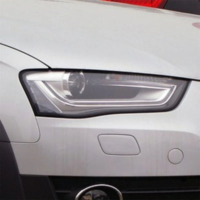 Coque Phare Avant Audi A4 2013-2015 Lentille Transparente - vue de profil - Becquet Voiture